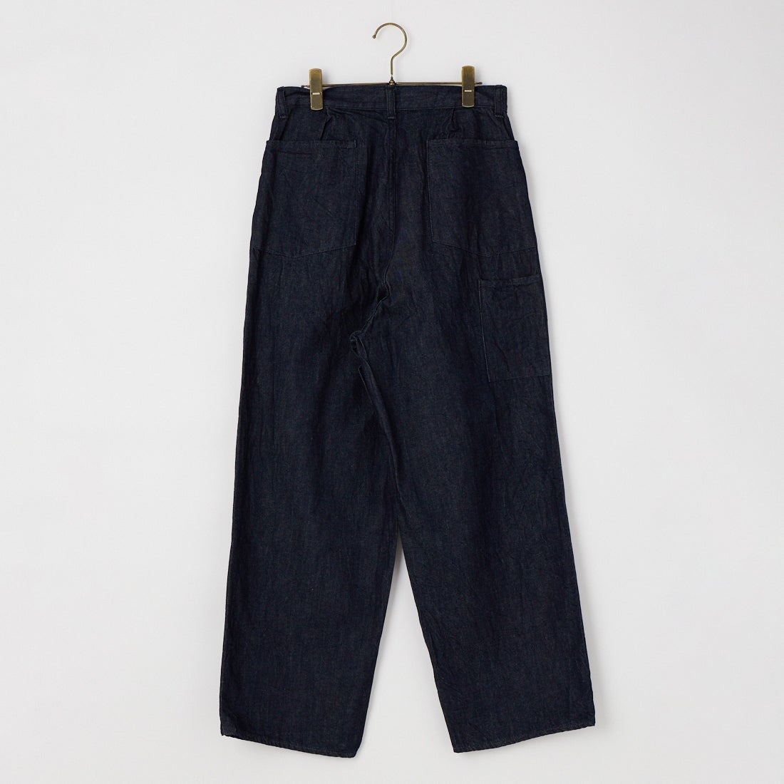 STILL BY HAND [スティルバイハンド] 別注 9ozデニムワイドパンツ [2601JF-EX04-JF] INDIGO