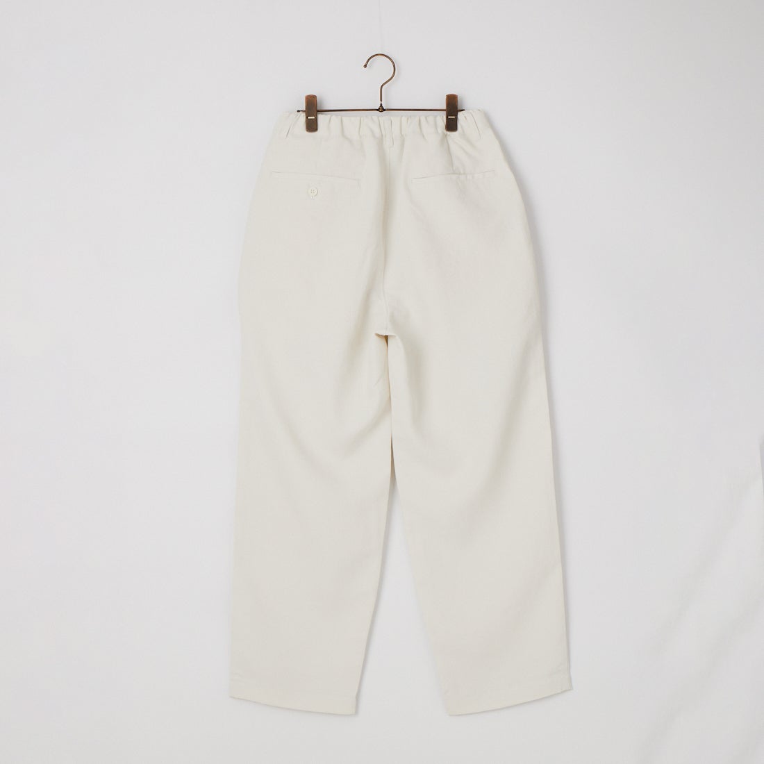 STILL BY HAND [スティルバイハンド] 別注 リサイクルポリエステル ワンタックテーパードパンツ [2601JF-EX02-JF] OFF