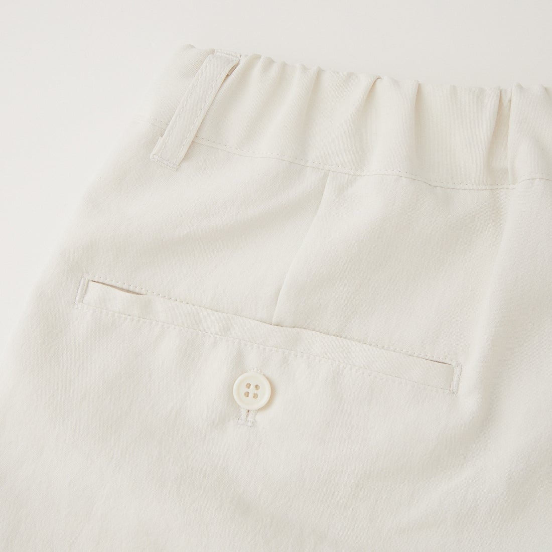 STILL BY HAND [スティルバイハンド] 別注 リサイクルポリエステル ワンタックテーパードパンツ [2601JF-EX02-JF] OFF