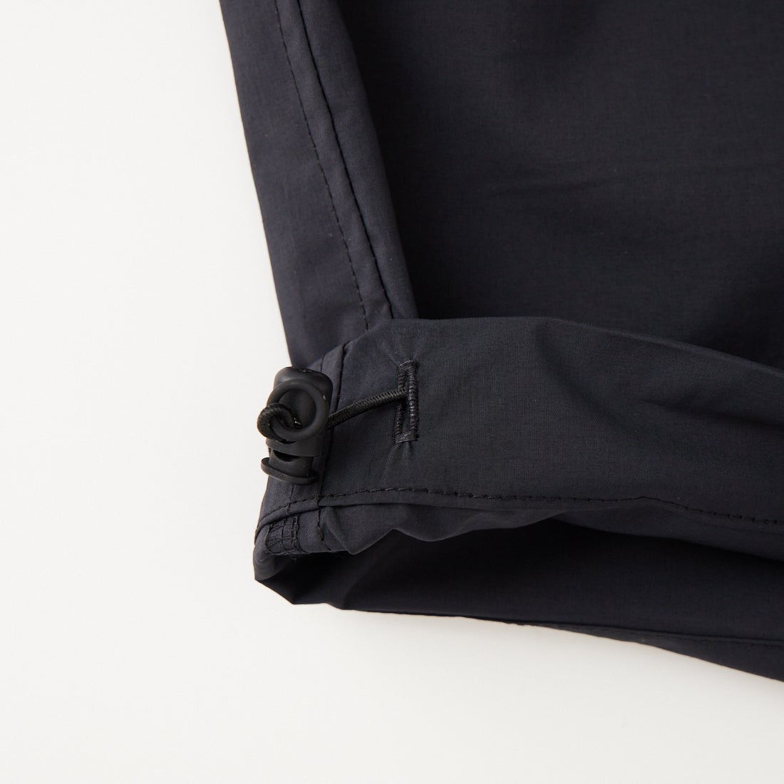 STILL BY HAND [スティルバイハンド] 別注 タイプライター ドローストリングワイドパンツ [2601JF-EX03-JF] BLACK