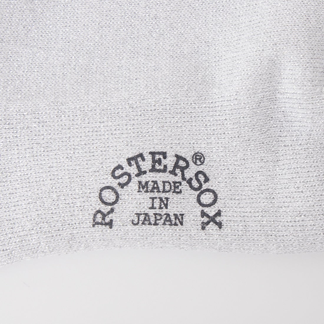 ROSTER SOX [ロスターソックス] BEER ソックス [RS-476] GREY-GLITT