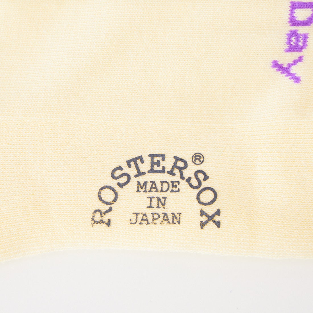 ROSTER SOX [ロスターソックス] PEACE ソックス [RS-486] YELLOW