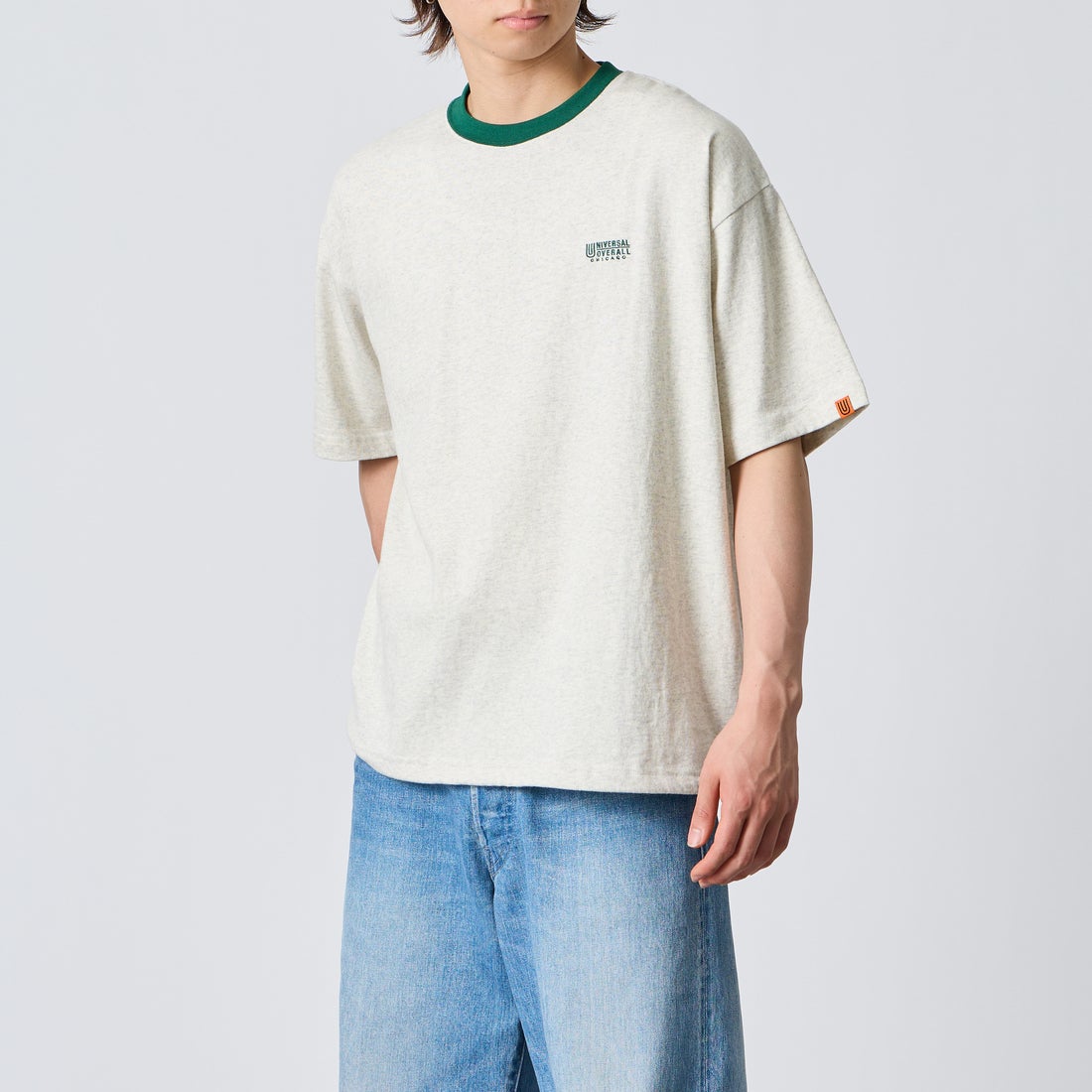 OAT/GRN&&モデル身長：177cm 着用サイズ：M&&