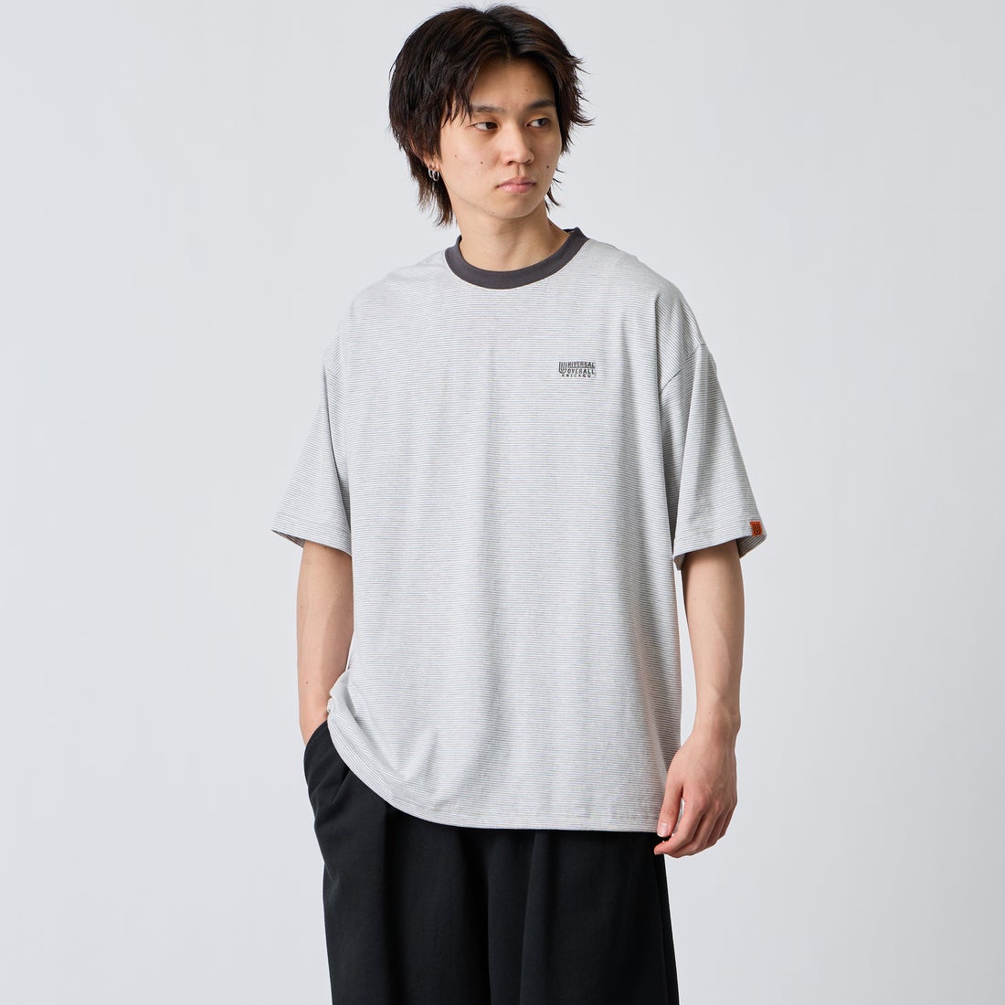 GRY.CHR&&モデル身長：177cm 着用サイズ：L&&