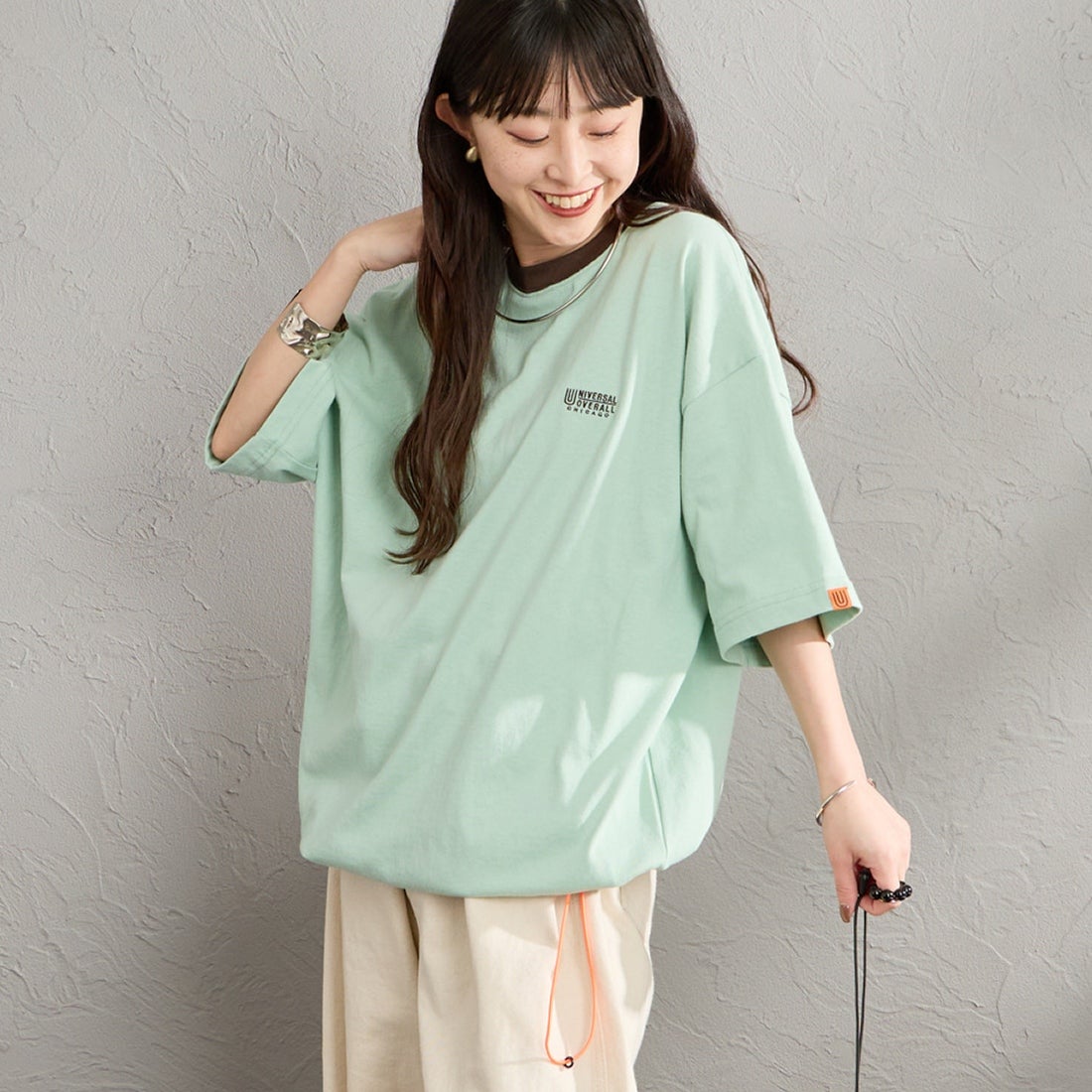 LGRN/BRN&&モデル身長：150cm 着用サイズ：S&&