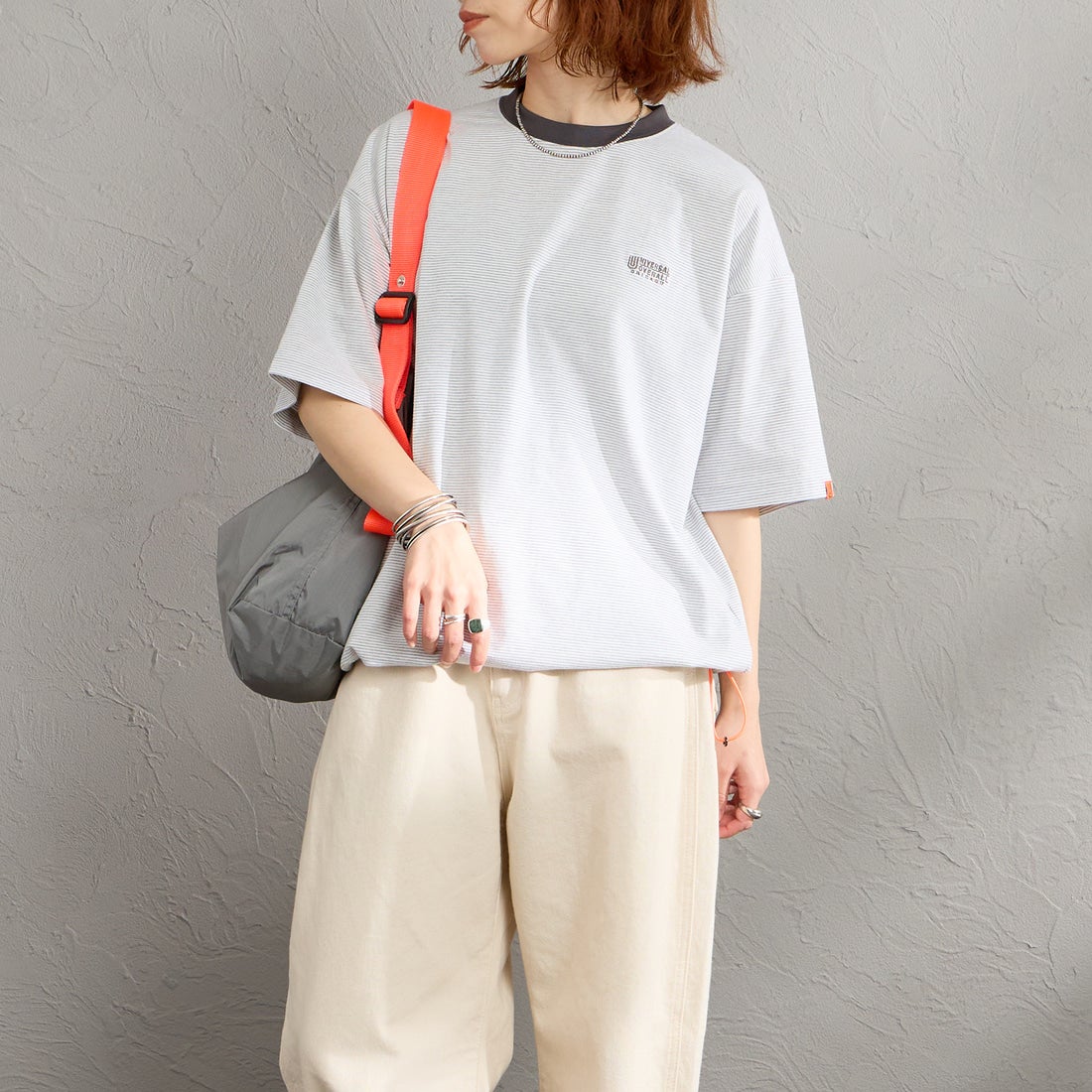 GRY.CHR&&モデル身長：158cm 着用サイズ：S&&