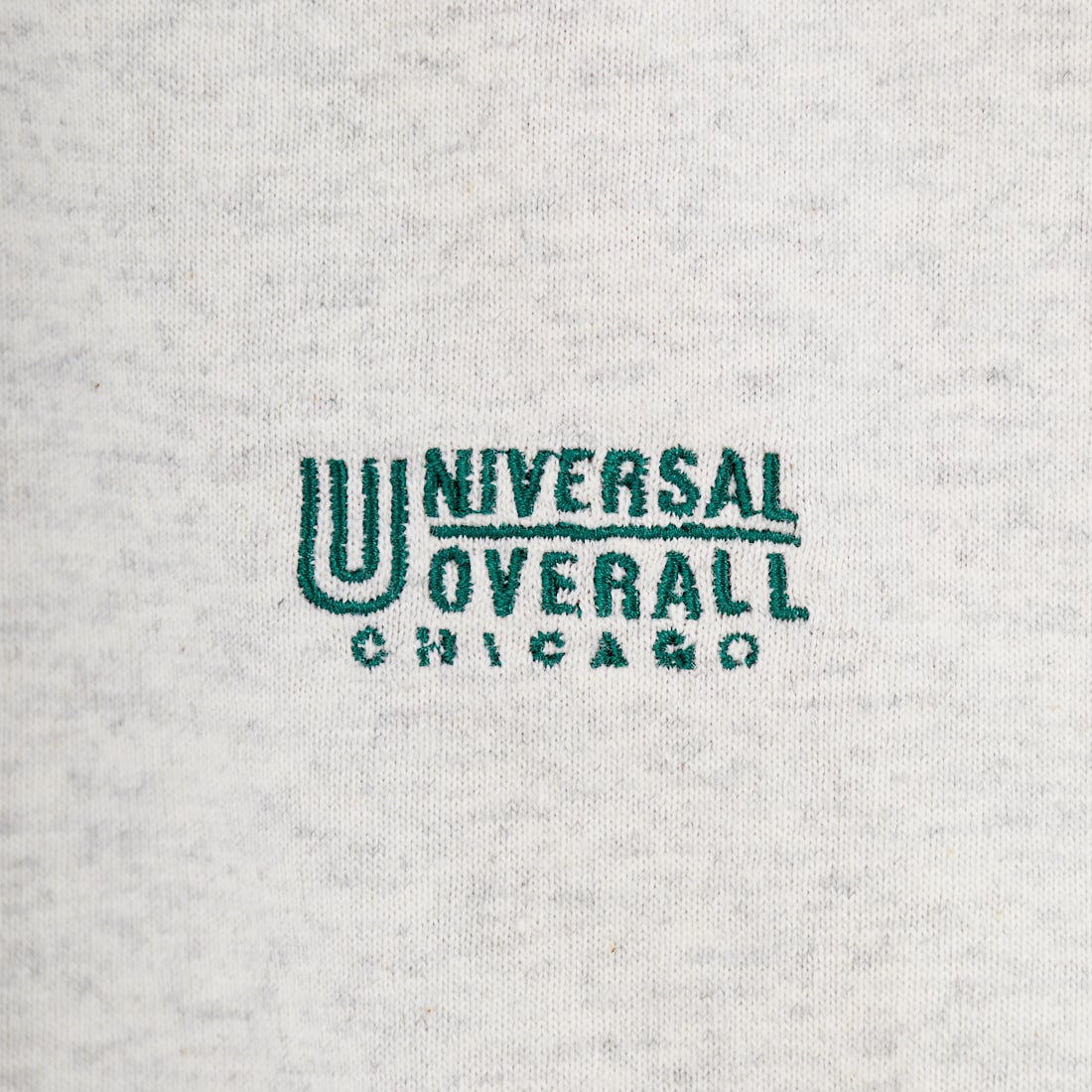 UNIVERSAL OVERALL [ユニバーサルオーバーオール] 別注 ドローコード付き ワイドシルエットTシャツ [U2613282IN-JF] OAT/GRN