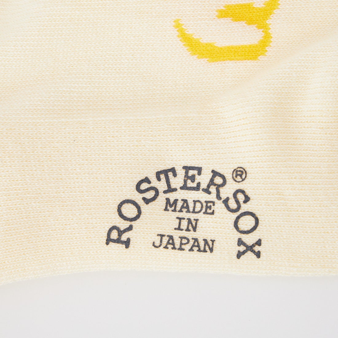 ROSTER SOX [ロスターソックス] LEMON ソックス [RS-478] YELLOW