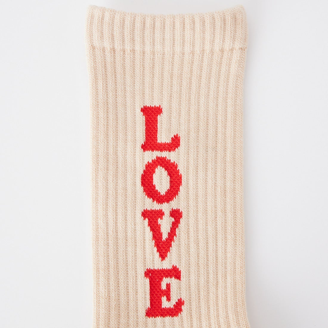 ROSTER SOX [ロスターソックス] LOVE ソックス [RS-482] BEIGE