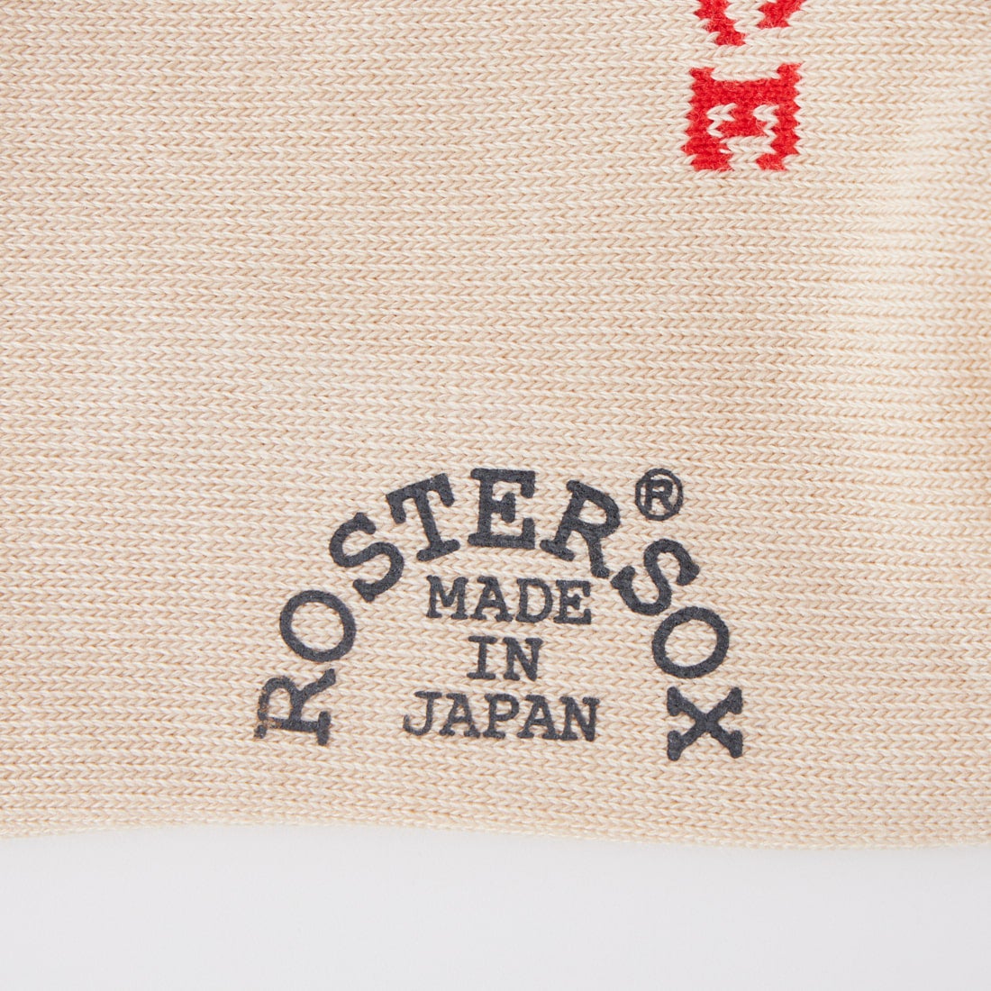 ROSTER SOX [ロスターソックス] LOVE ソックス [RS-482] BEIGE