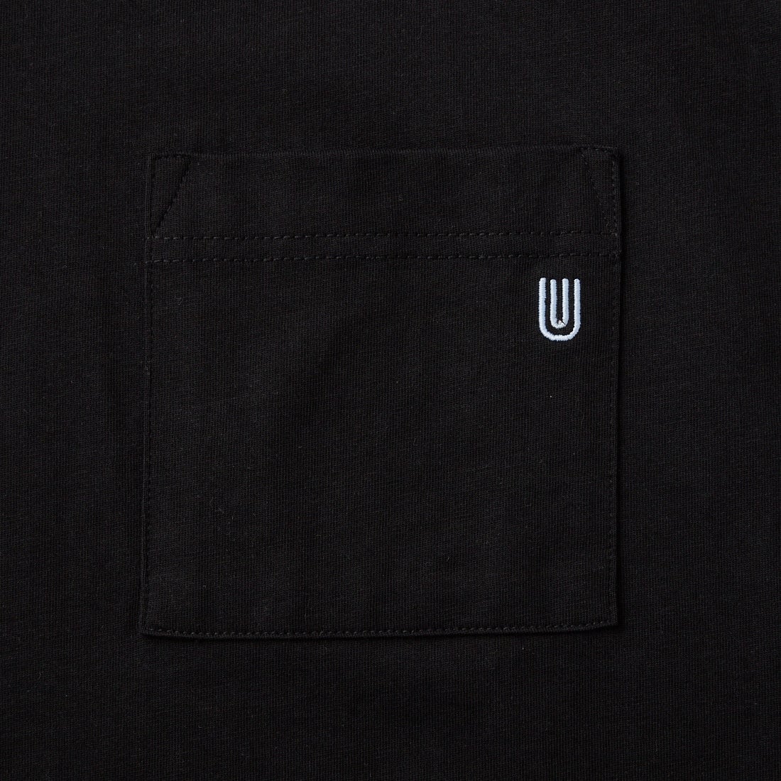 UNIVERSAL OVERALL [ユニバーサルオーバーオール] 別注 ワイドシルエット ポケットTシャツ [U2612815IN-JF] BLACK