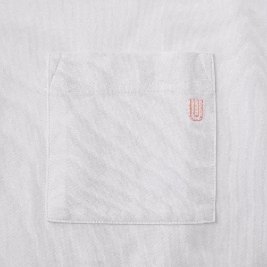 UNIVERSAL OVERALL [ユニバーサルオーバーオール] 別注 ワイドシルエット ポケットTシャツ [U2612815IN-JF] WHITE