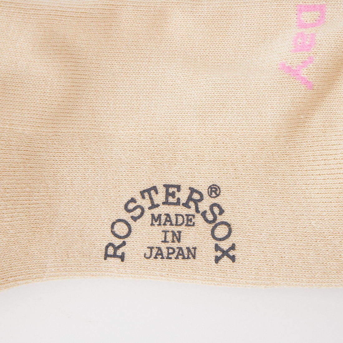 ROSTER SOX [ロスターソックス] DE LA ソックス [RS-485] BEIGE