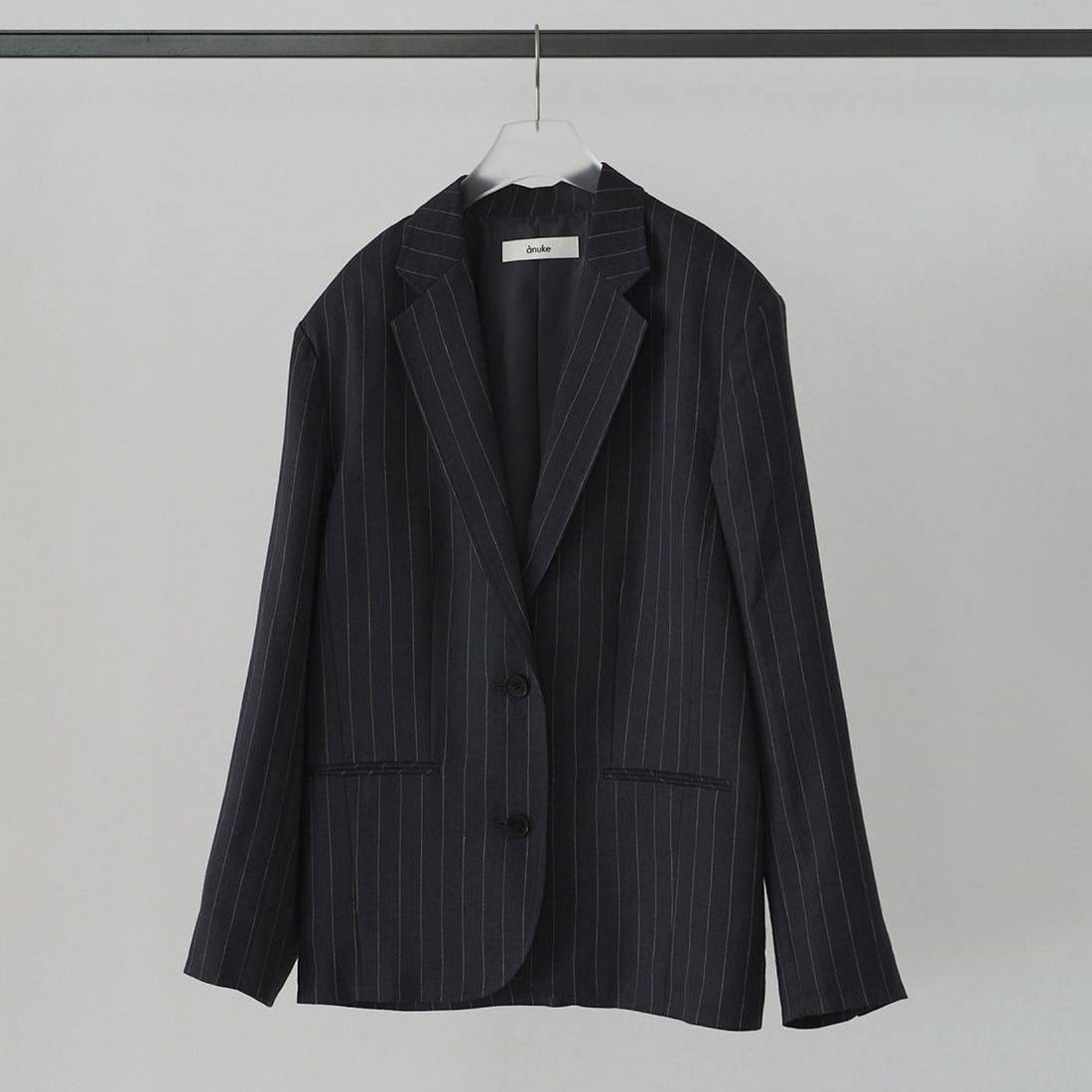 anuke [アンヌーク] オーバー リネンジャケット [62610104] NVY