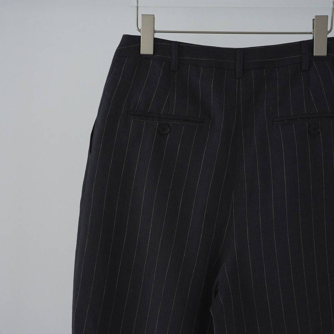 anuke [アンヌーク] リネン タックパンツ [62610706] NVY