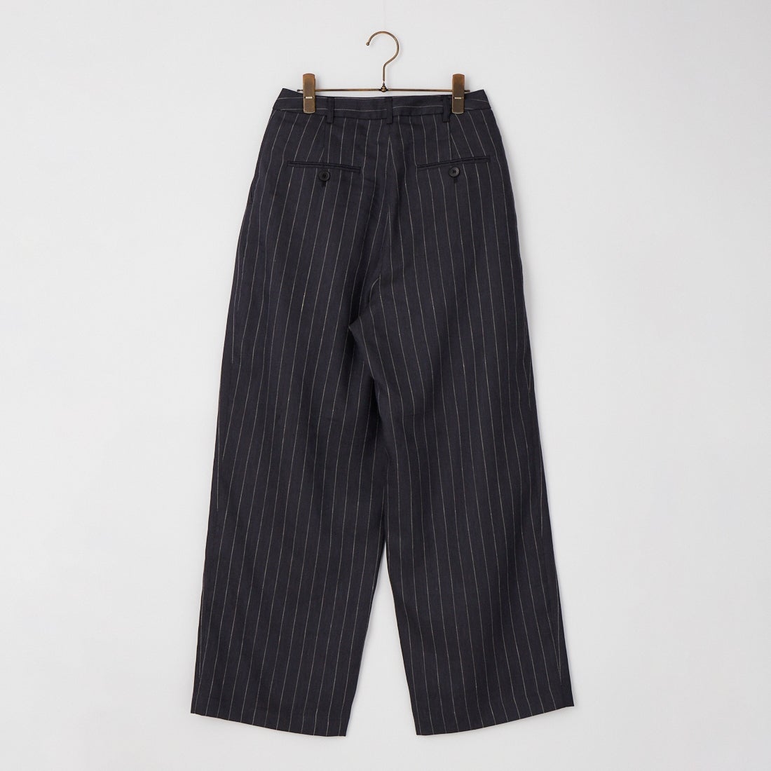 anuke [アンヌーク] リネン タックパンツ [62610706] NVY