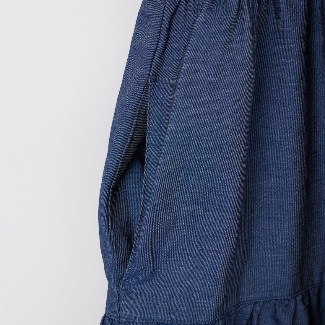 Gymphlex [ジムフレックス] インディゴデニムティアードチュニック [GY-B0470DPD] INDIGO