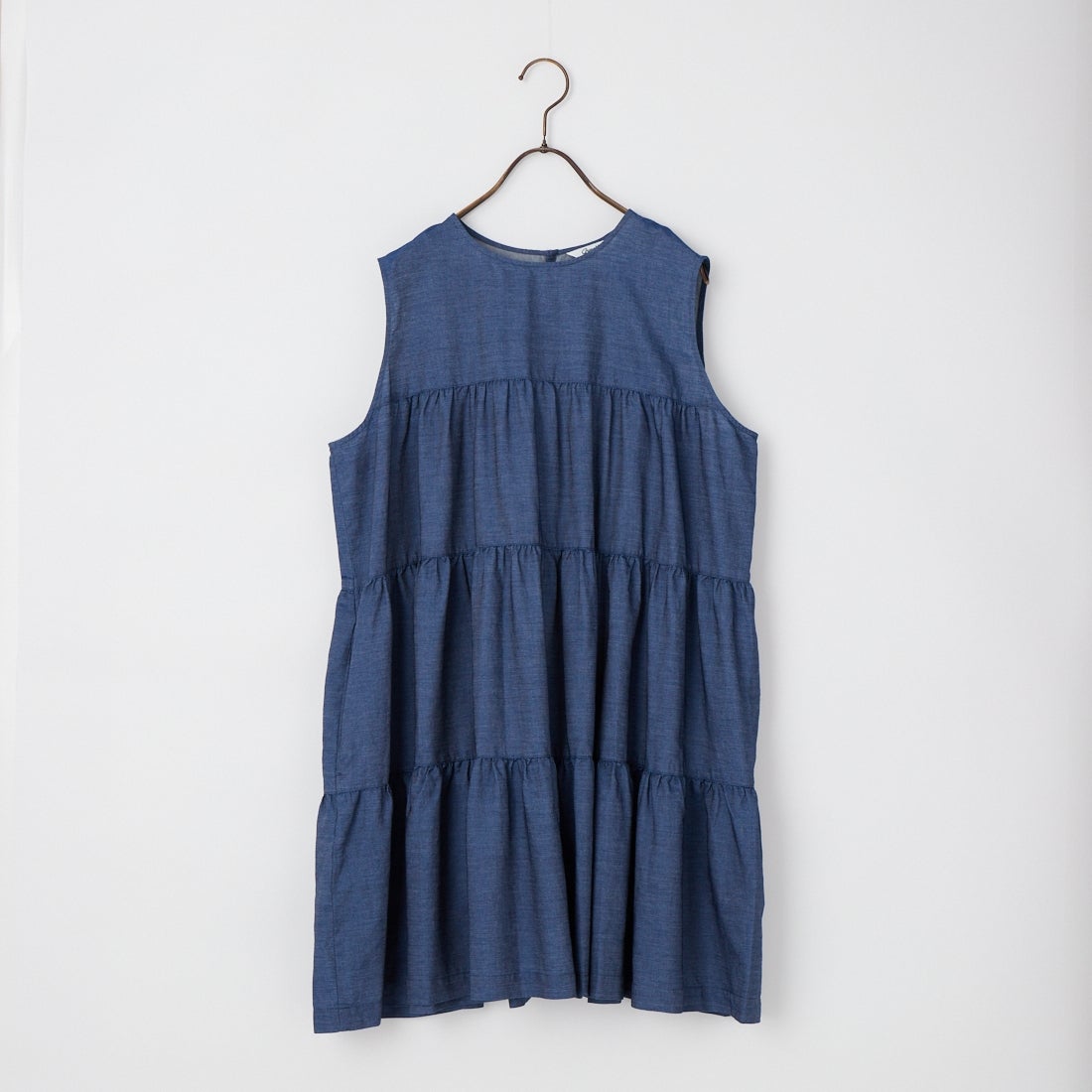 Gymphlex [ジムフレックス] インディゴデニムティアードチュニック [GY-B0470DPD] INDIGO