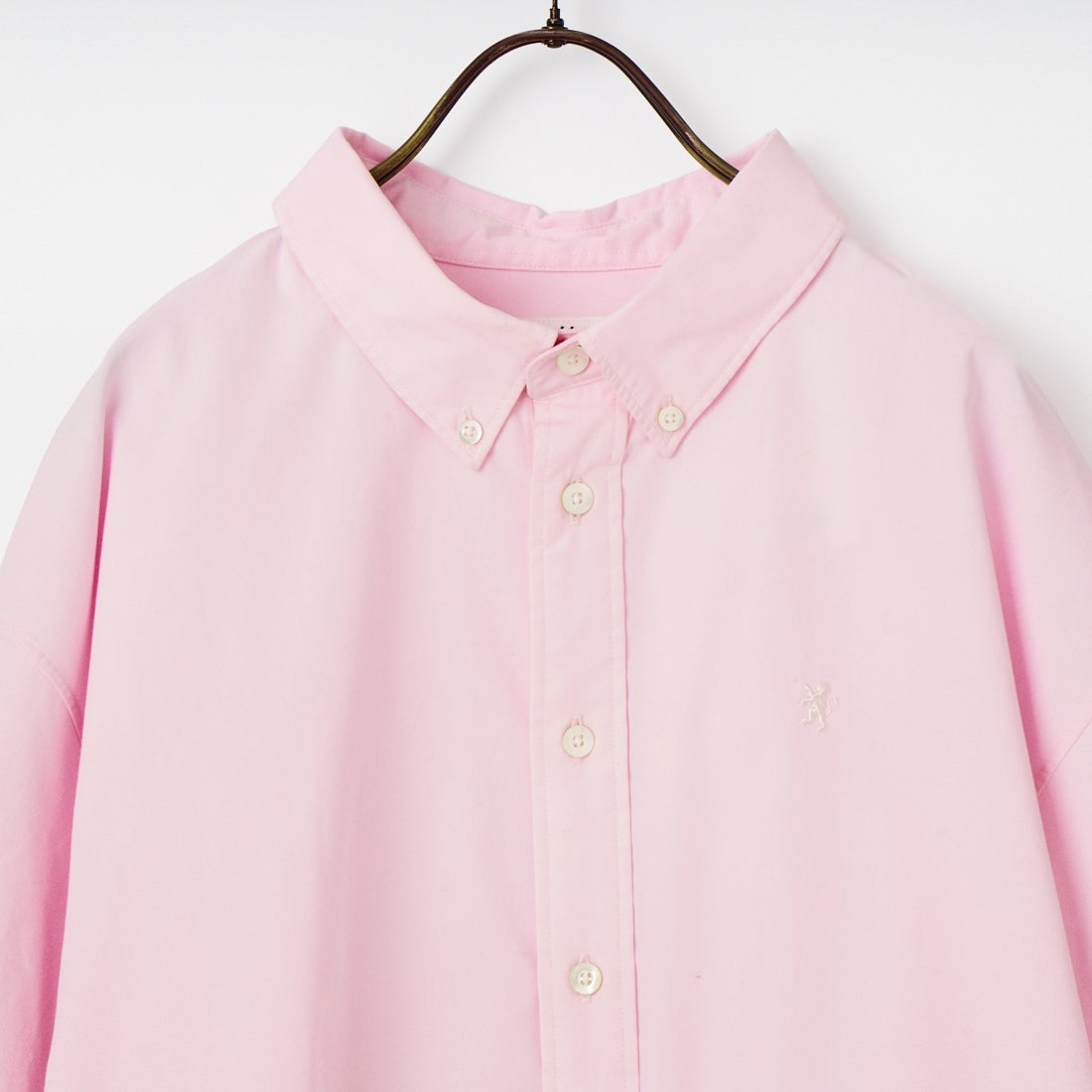 Gymphlex [ジムフレックス] ショートスリーブワイドシャツ [GY-B0458HLE] PINK