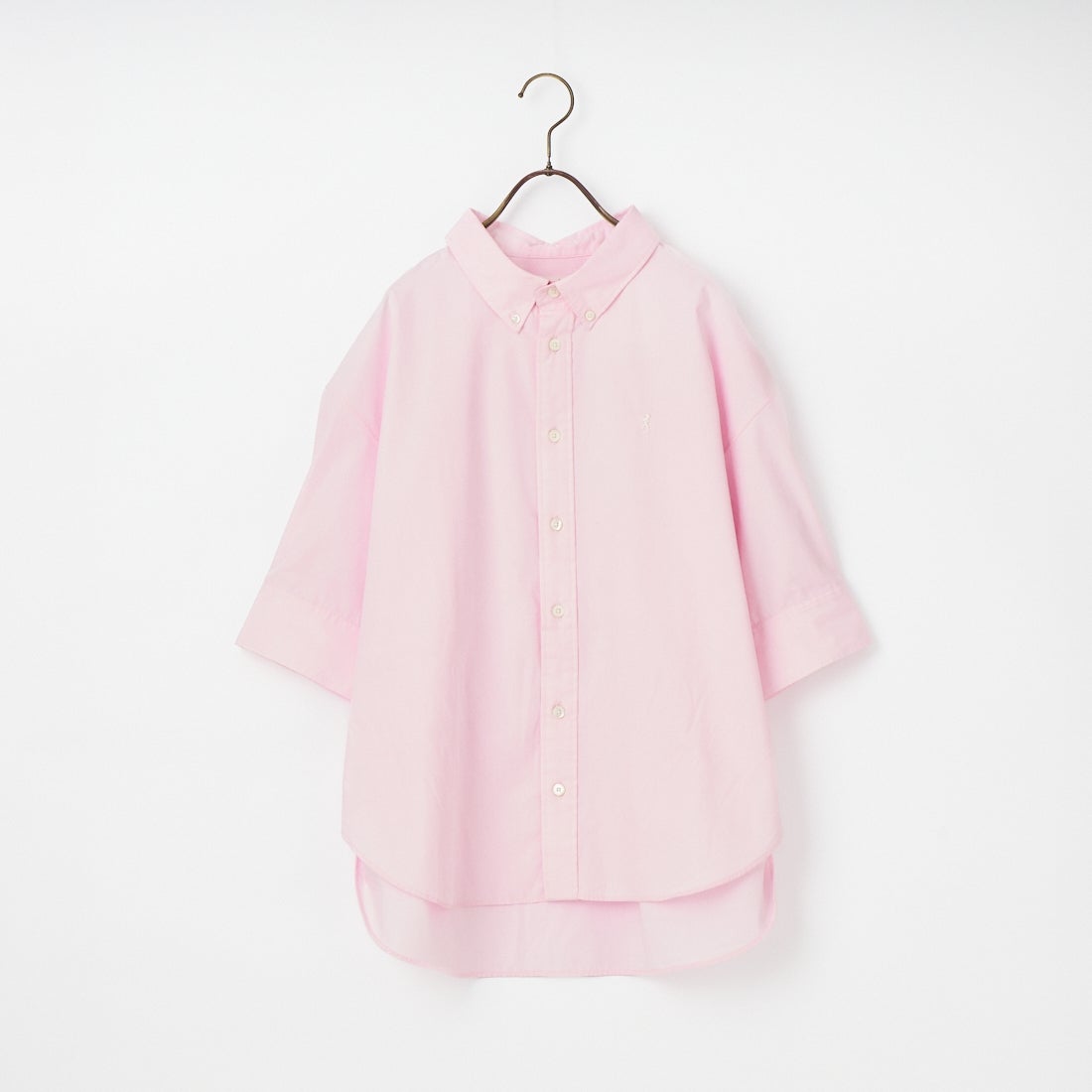 Gymphlex [ジムフレックス] ショートスリーブワイドシャツ [GY-B0458HLE] PINK