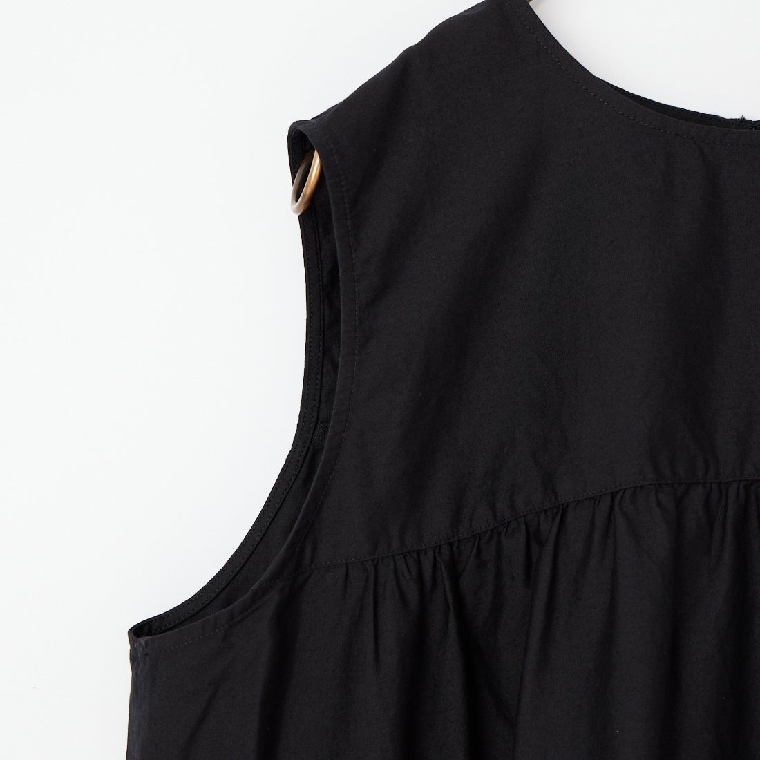 Gymphlex [ジムフレックス] ブロードクロスティアードチュニック [GY-B0470CBL] BLACK