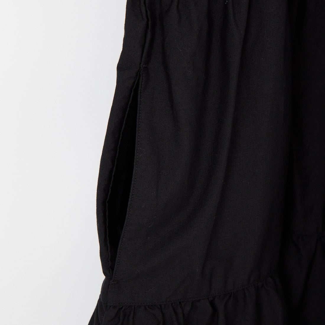 Gymphlex [ジムフレックス] ブロードクロスティアードチュニック [GY-B0470CBL] BLACK