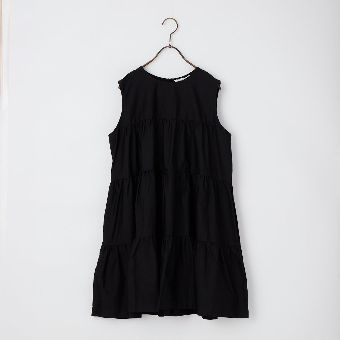 Gymphlex [ジムフレックス] ブロードクロスティアードチュニック [GY-B0470CBL] BLACK