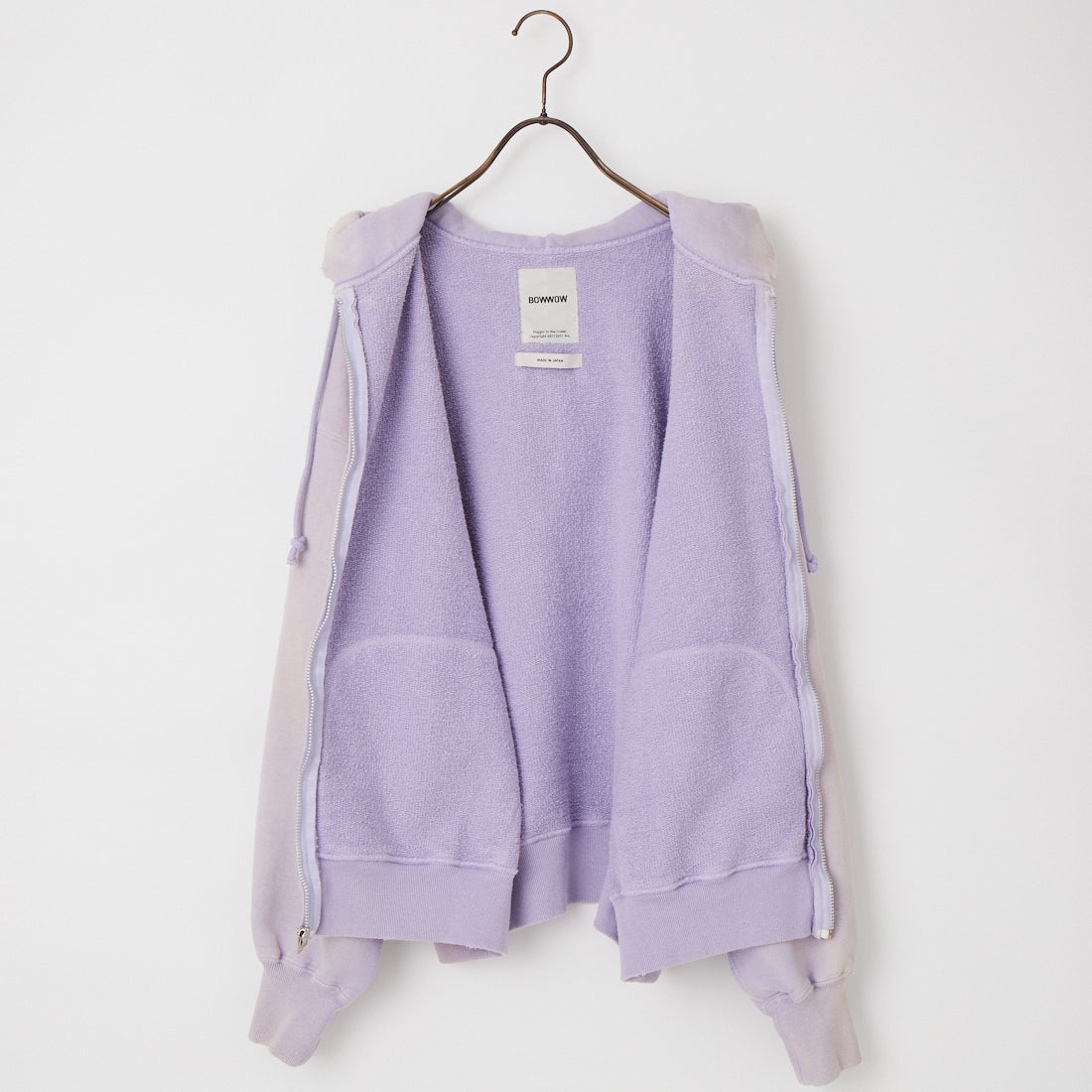 BOW WOW [バウワウ] エイジドジップフーディ [BW261-ZH] PURPLE