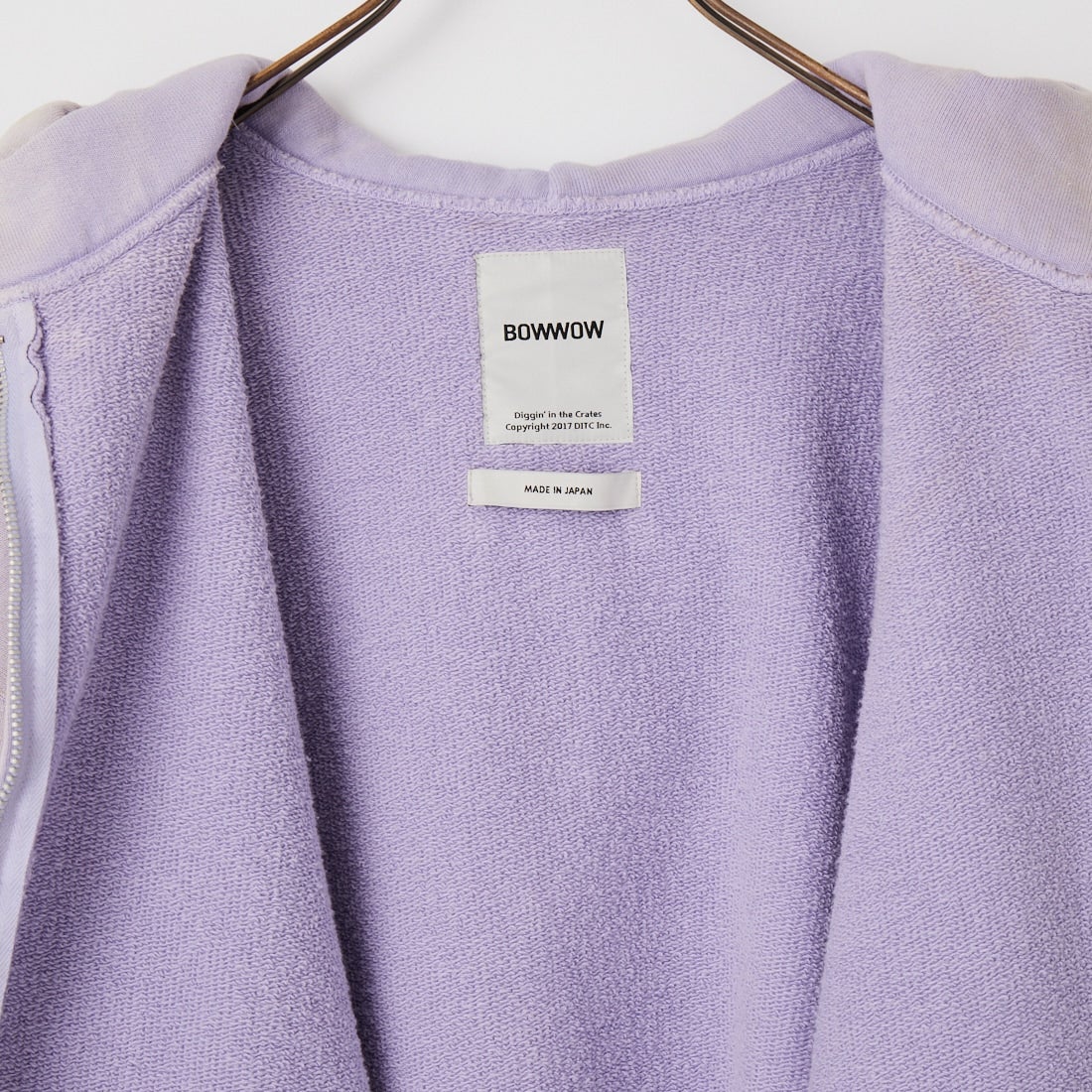 BOW WOW [バウワウ] エイジドジップフーディ [BW261-ZH] PURPLE