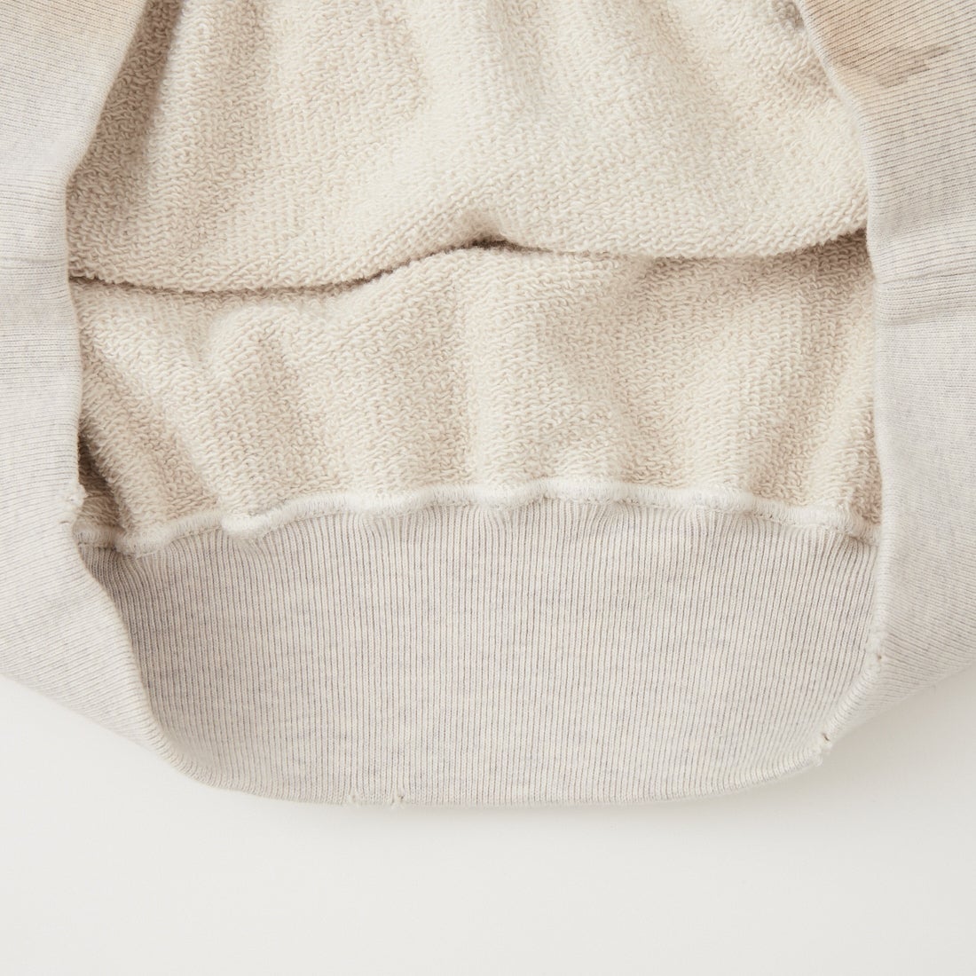 BOW WOW [バウワウ] PW エイジドショートスリーブスウェット [BW261-PSSS] OATMEAL