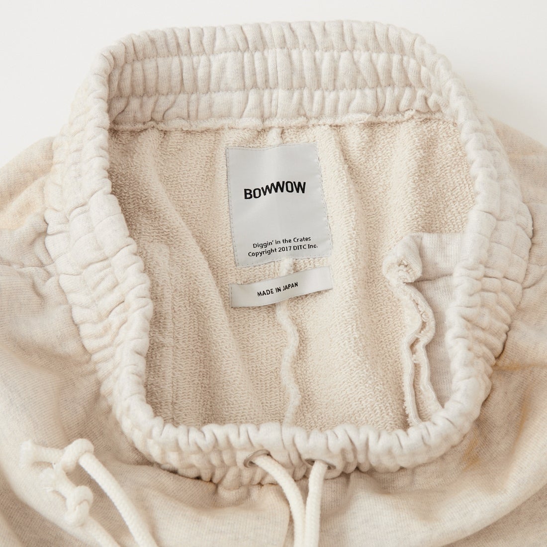 BOW WOW [バウワウ] PW エイジドスウェットパンツ [BW261-PSP] OATMEAL