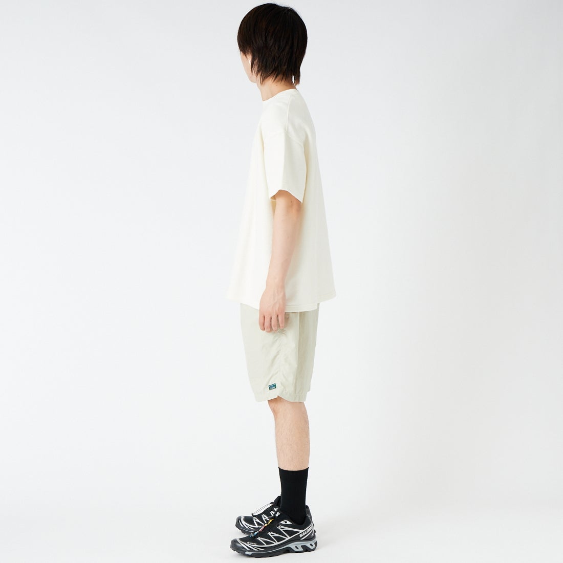 L.L.BEAN [エルエルビーン] MILO プルオンショーツ [6275-4031] 24 SAND &&モデル身長：177cm 着用サイズ：M&&