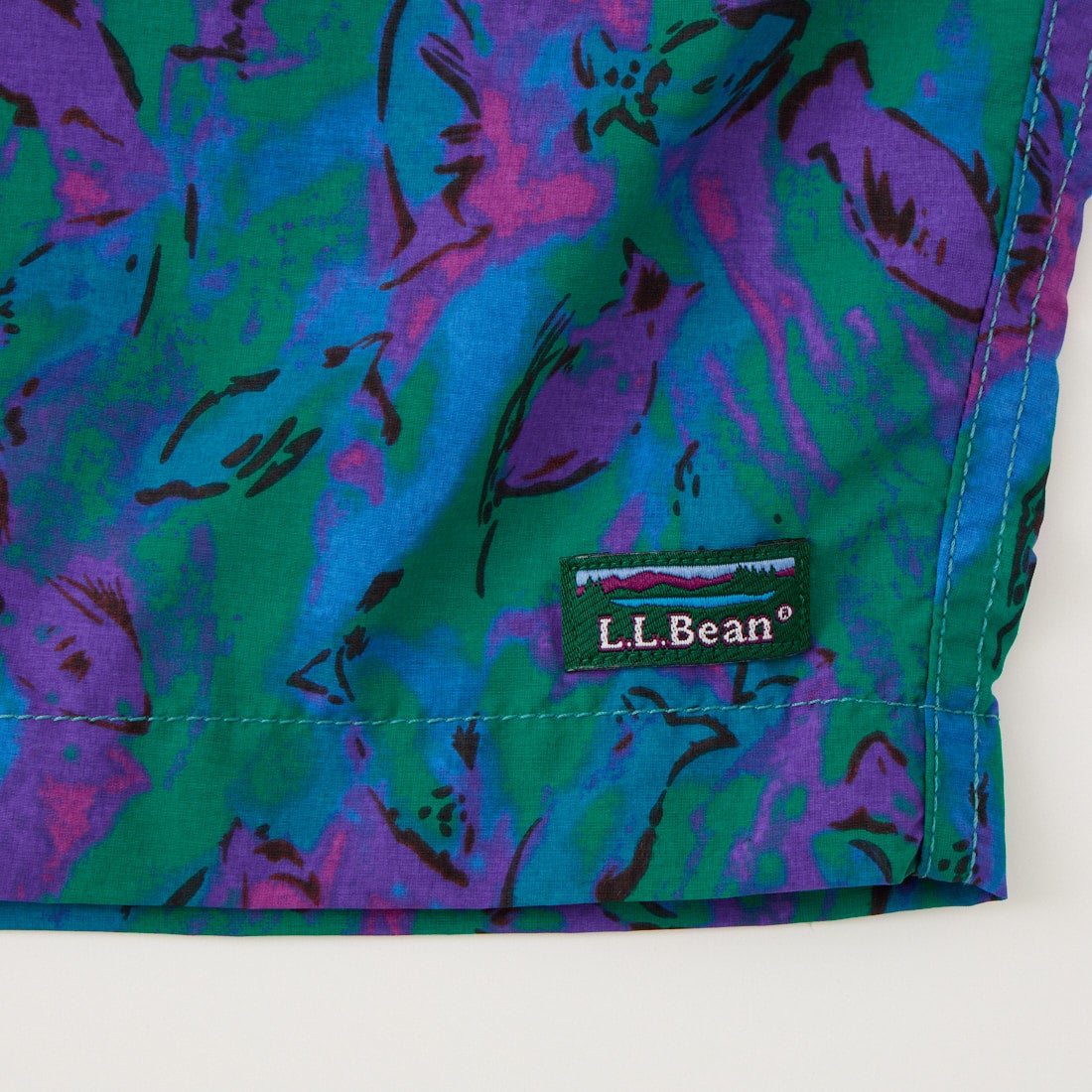 L.L.BEAN [エルエルビーン] MILO プルオンプリントショーツ [6275-4032] 90 SCHOOL