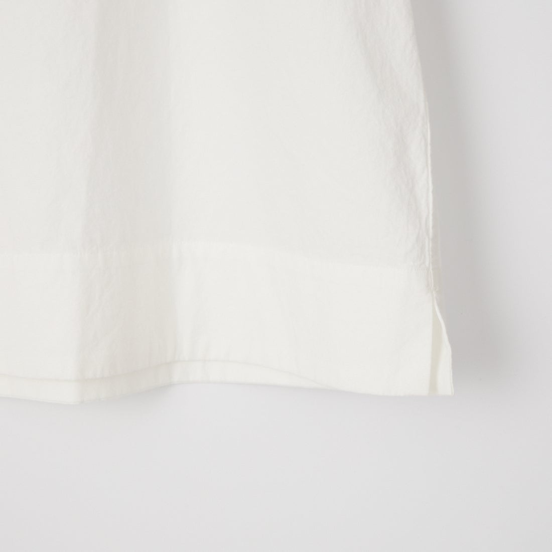 Gymphlex [ジムフレックス] ショートスリーブスタンドカラーシャツ [GY-B0368TYO] WHITE