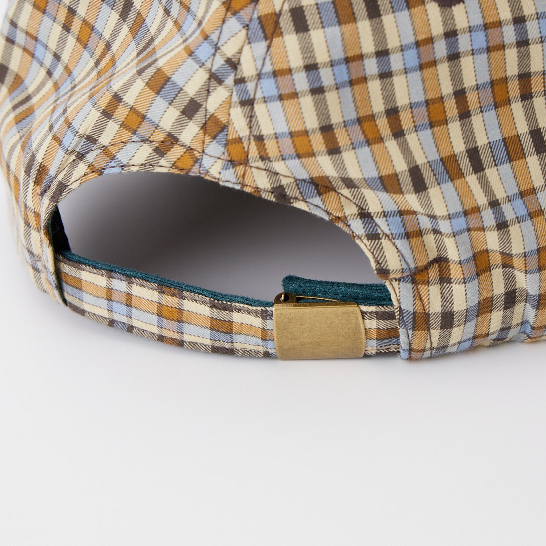 L.L.BEAN [エルエルビーン] チェック2トーンキャップ [261079616] 51 DK GRN