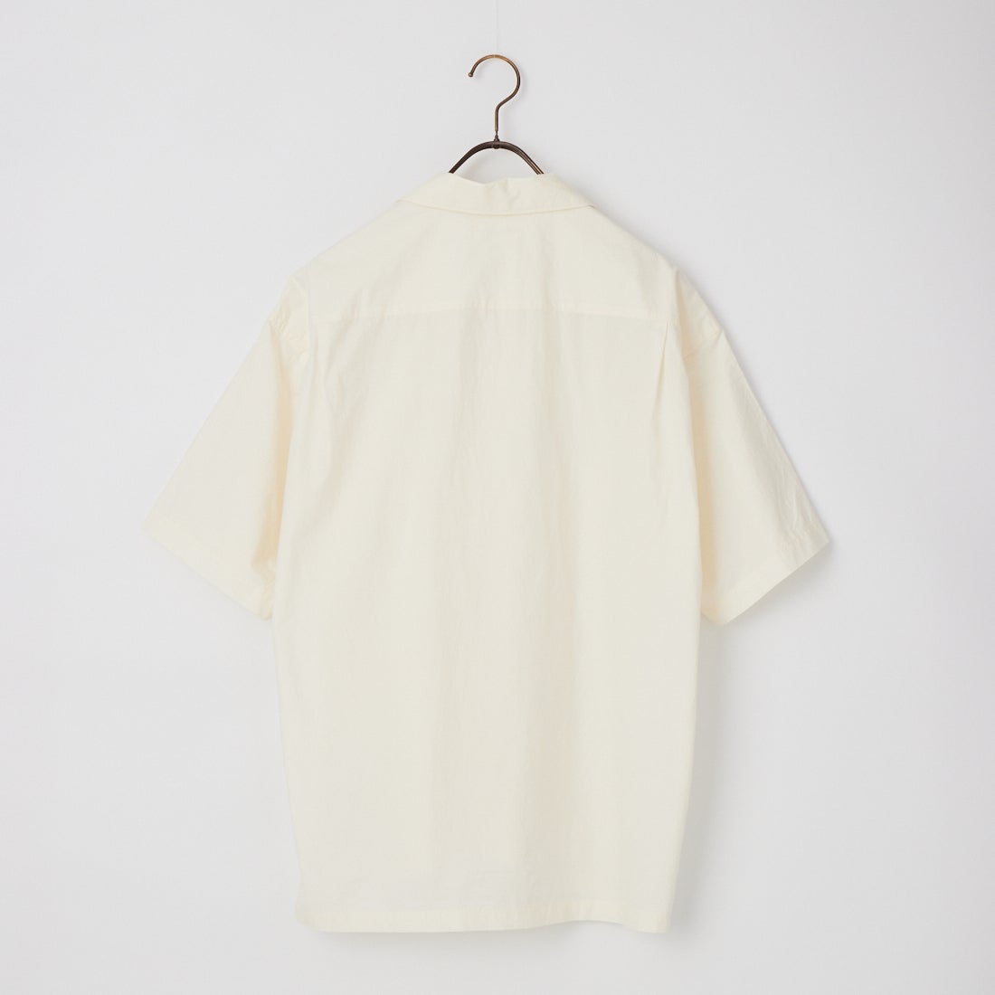 Gymphlex [ジムフレックス] オープンカラーショートスリーブシャツ [GY-B0462OTR] IVORY