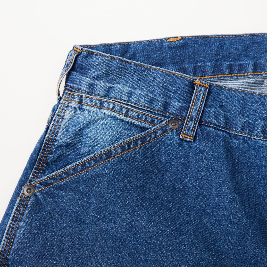 NULL [ヌル] ダブルニーデニムパンツ [NULL-110EX] INDIGO