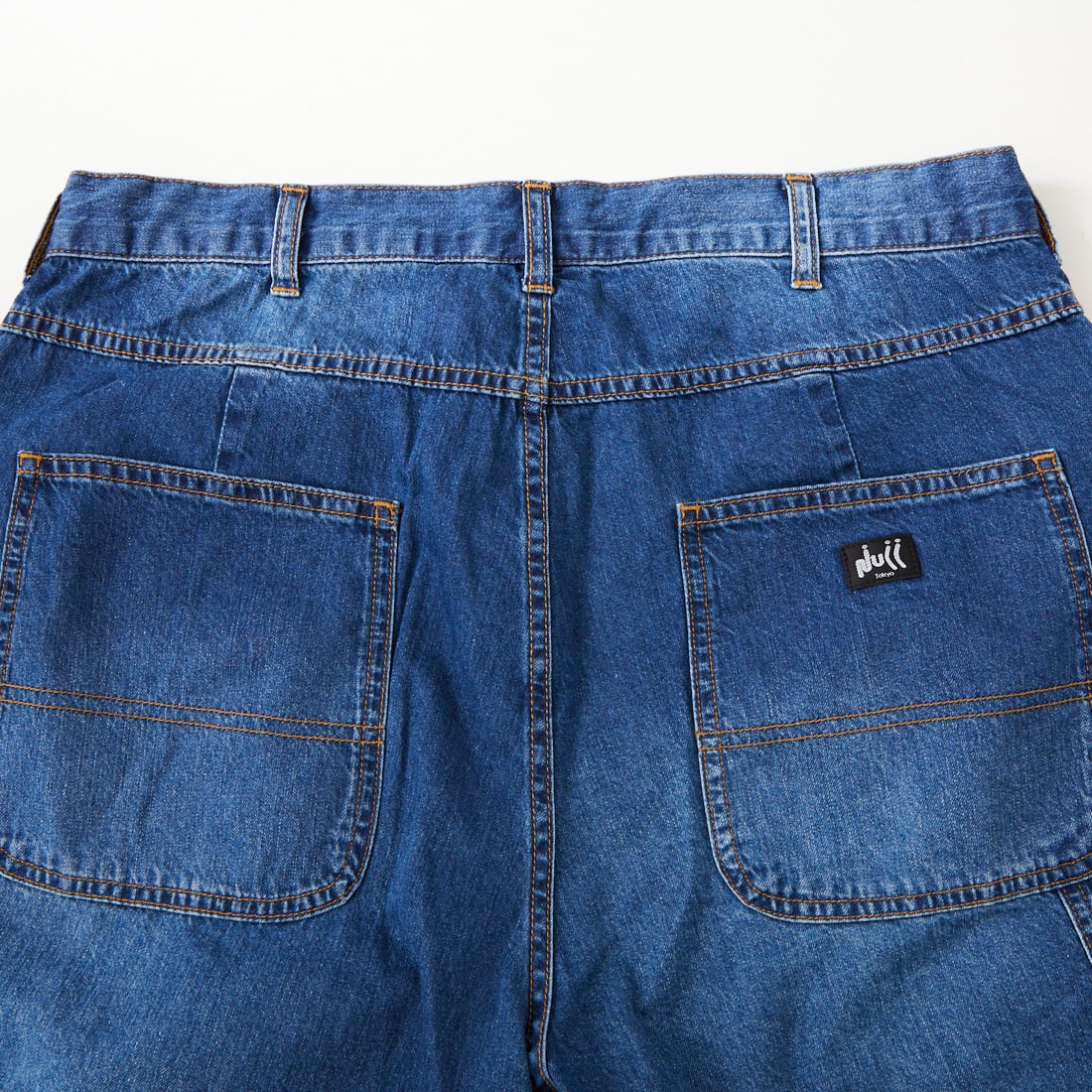 NULL [ヌル] ダブルニーデニムパンツ [NULL-110EX] INDIGO