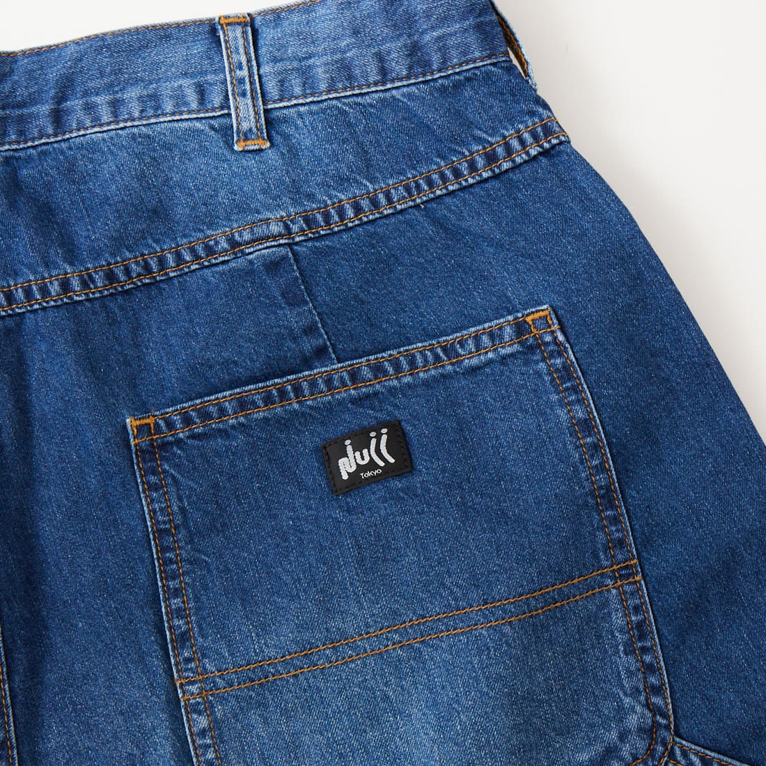 NULL [ヌル] ダブルニーデニムパンツ [NULL-110EX] INDIGO