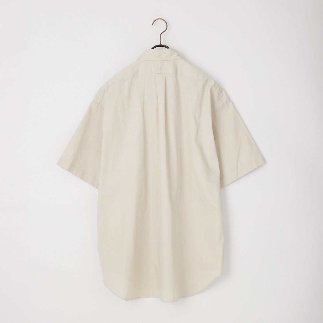 Gymphlex [ジムフレックス] ショートスリーブ ボタンダウンシャツ [GY-B0248BIT] SAND BEIGE