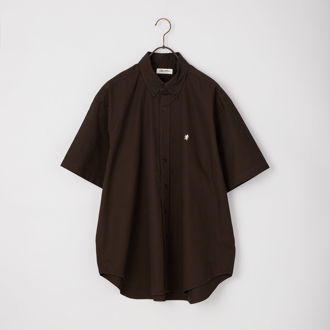 Gymphlex [ジムフレックス] ショートスリーブ ボタンダウンシャツ [GY-B0248BIT] C.GREY