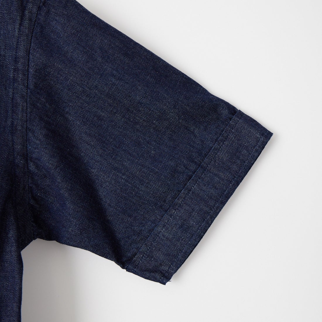 Gymphlex [ジムフレックス] ショートスリーブ デニムボタンダウンシャツ [GY-B0244SDM]  INDIGO BLU