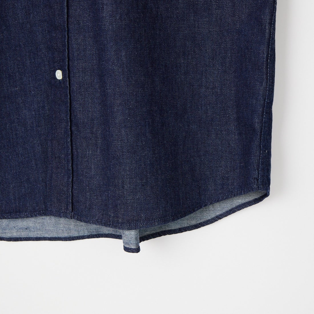 Gymphlex [ジムフレックス] ショートスリーブ デニムボタンダウンシャツ [GY-B0244SDM]  INDIGO BLU