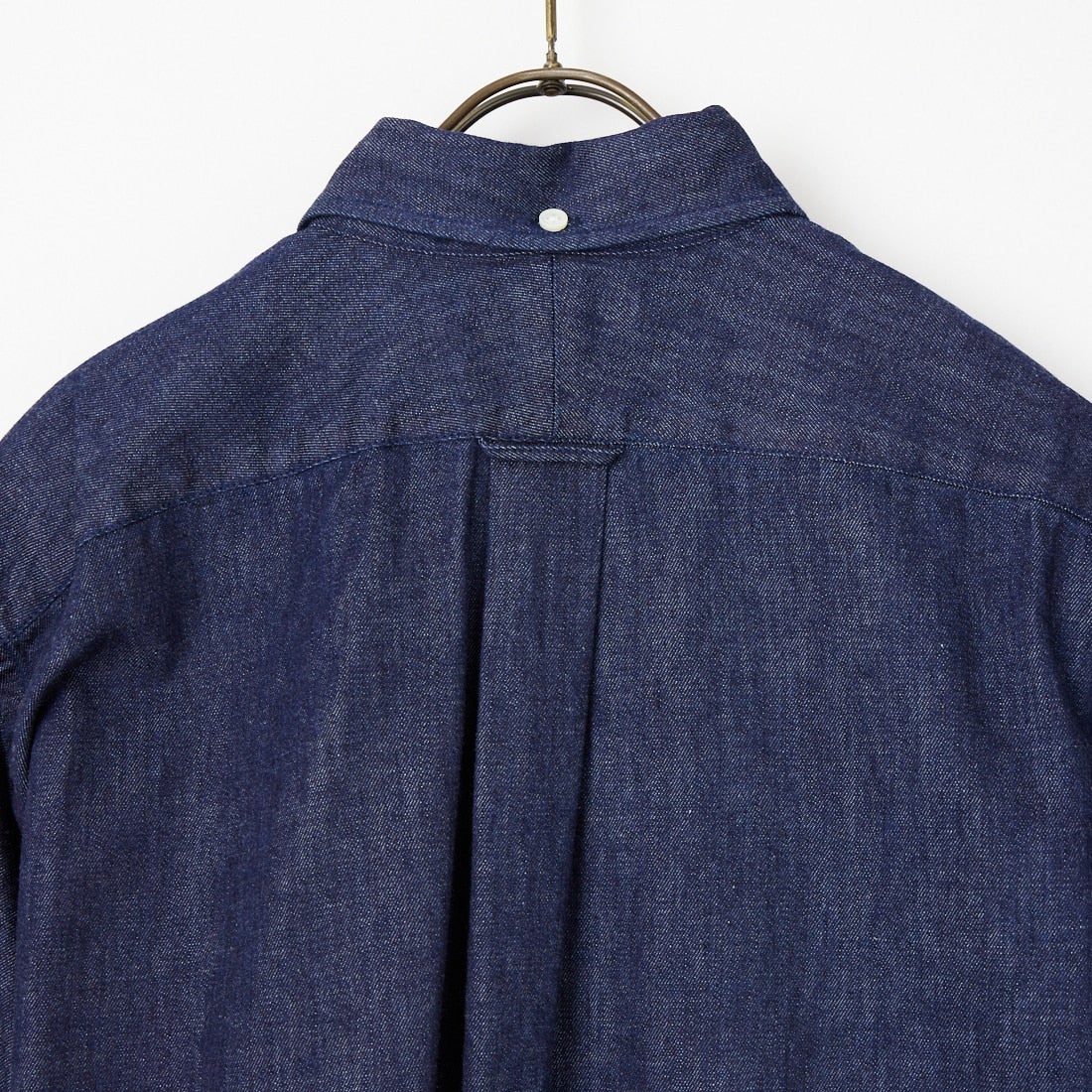 Gymphlex [ジムフレックス] ショートスリーブ デニムボタンダウンシャツ [GY-B0244SDM]  INDIGO BLU