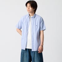 BLU STRIPE&&モデル身長：177cm 着用サイズ：M&&