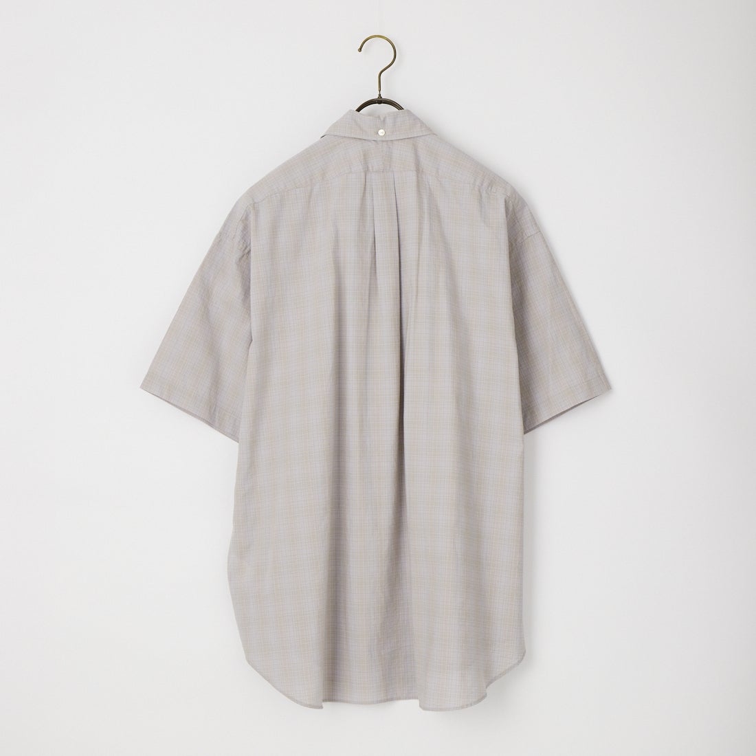 Gymphlex [ジムフレックス] ショートスリーブ ビッグボタンダウンシャツ [GY-B0248GKS] L.PPL/BR C