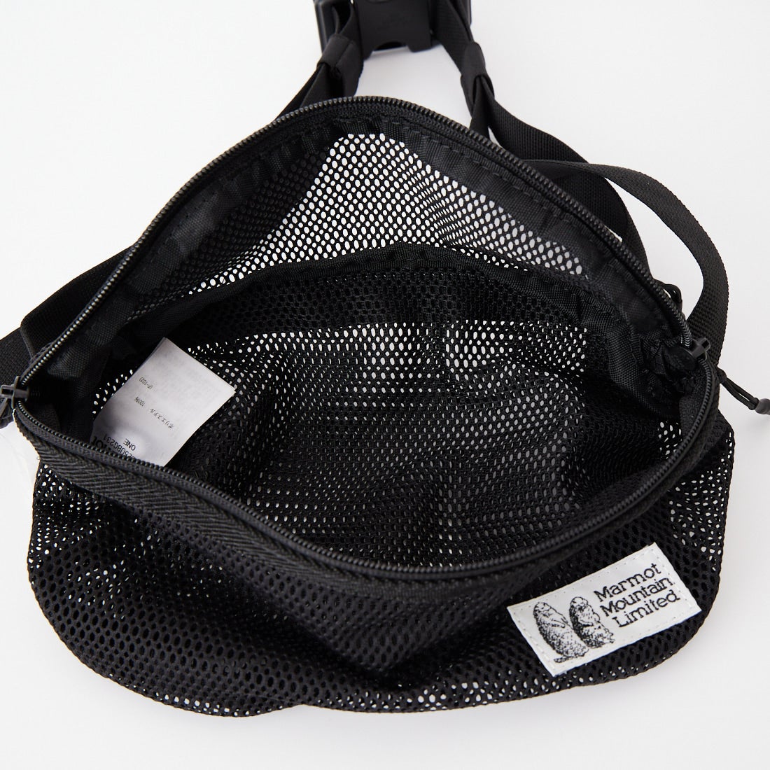 Marmot [マーモット] MMW メッシュウエストポーチ [MTSS25UBG231] BLACK
