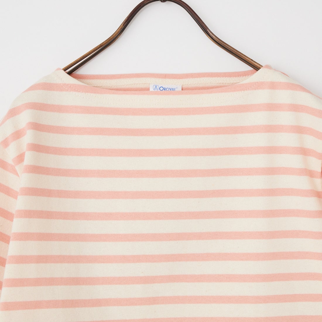 ORCIVAL [オーシバル] ショートレングスボートネックプルオーバー [B512] ECR/BONBON