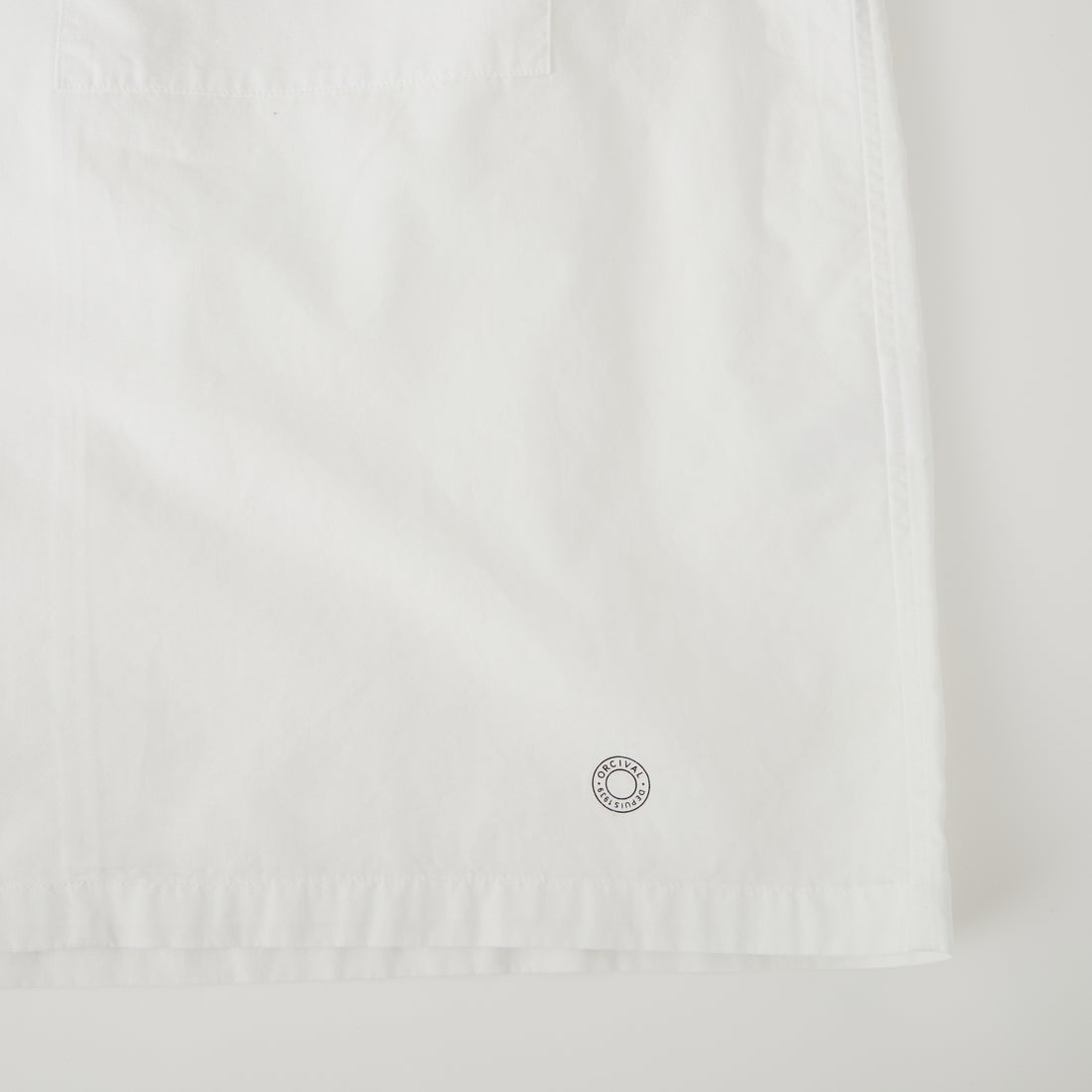 ORCIVAL [オーシバル] オープンカラーポケットディティールシャツ [OR-B0455IMB] OFF WHITE