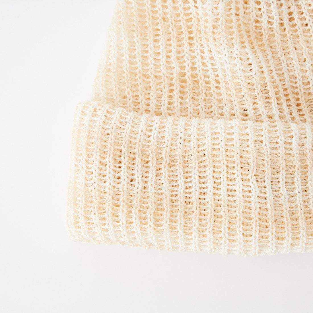 RACAL [ラカル] 擬麻ルーズニットキャップ [RL-26-048W] BEIGE/IVOR